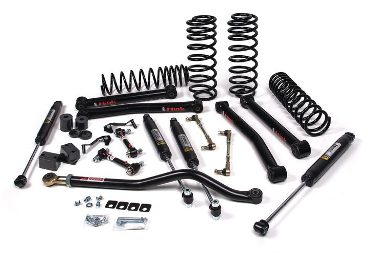 JKS J-Konnect 3.5" Lift Kit w/ FOX 2.0 Performance Series Shocks — Jeep Wrangler JL 4-Door (2018-2024)