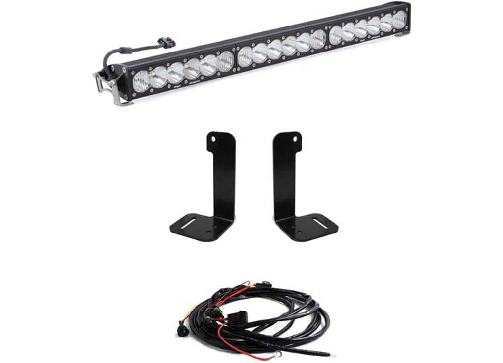 ONX6+ 30IN BUMPER KIT-20-C JT /18-C JL;W/OE PLASTIC BUMPER(DRIVING/COMBO;CLR;TOG
