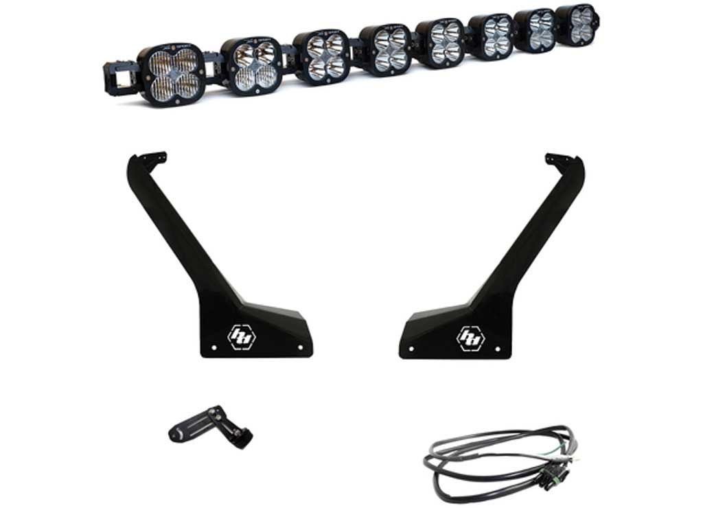 18-C WRANGLER/20-C GLADIATOR LINKABLE ROOF MOUNT LIGHT BAR KIT CLEAR