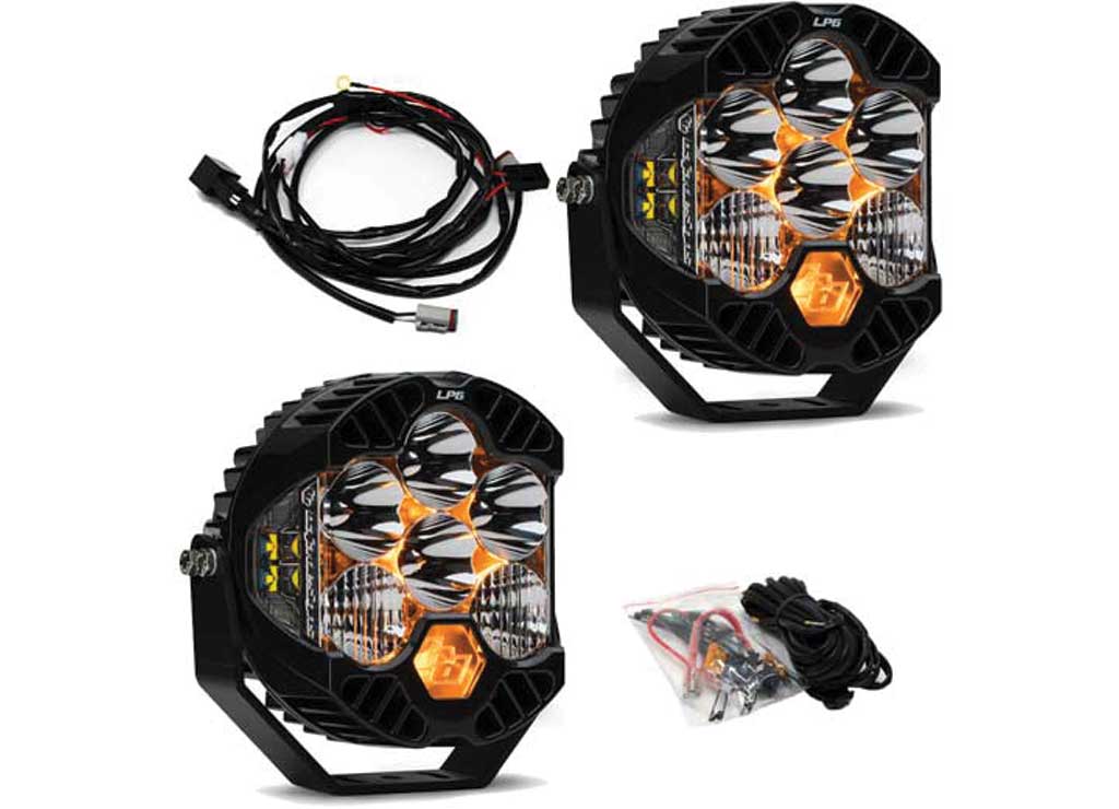 LP6 PRO BUMPER KIT-20-C JT/18-C JL;W/OE STEEL BUMPER(DRIVING/COMBO;CLEAR;TOGGLE