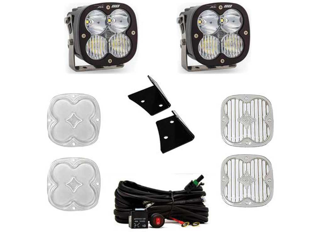 07-18 WRANGLER XL80 A-PILLAR KIT DRIVING/COMBO/CLEAR