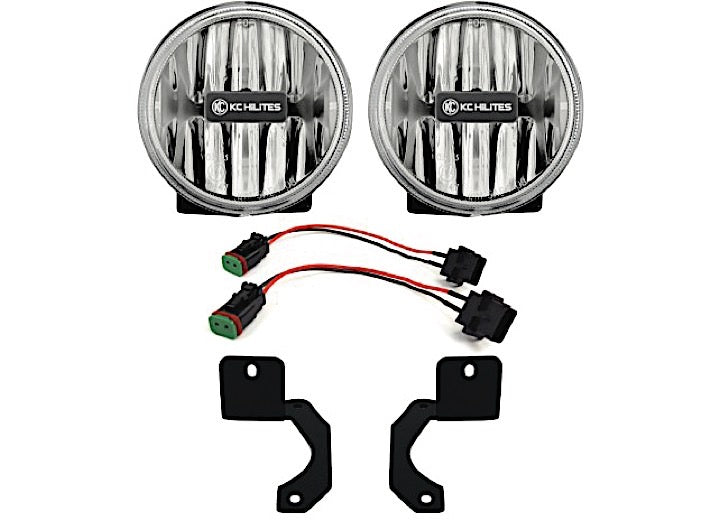 2018-2020 JEEP WRANGLER JL, GLADIATOR G4 LED CLEAR FOG SYS (SB)