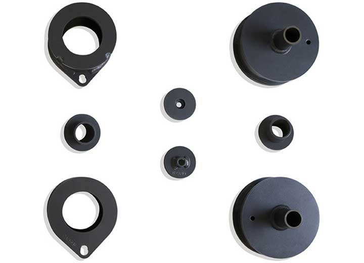 07-23 WRANGLER 2/4WD STEEL 2.5IN FRONT/2IN REAR LIFT SPACER KIT