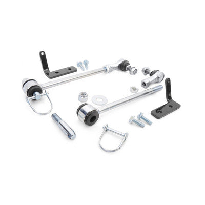 Rough Country Front Sway Bar Disconnects for Jeep Wrangler JK with 3.5 to 6 in Lift (2007-2018)