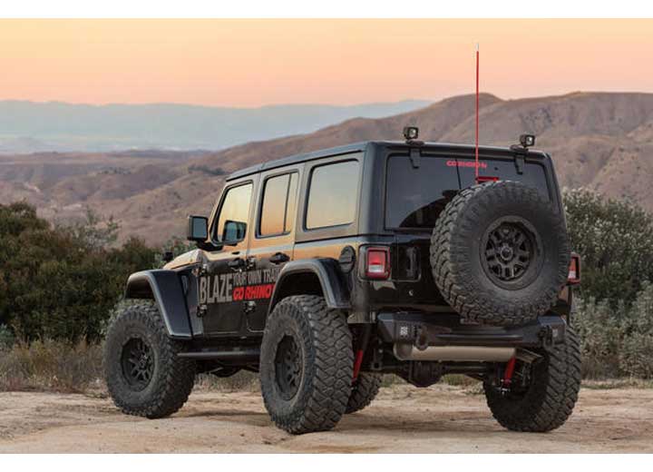 18-C WRANGLER JL ROCKLINE REAR STUBBY BUMPER