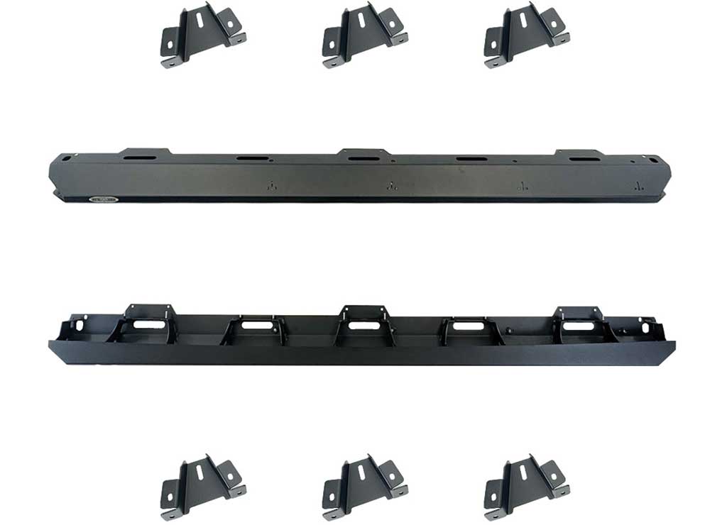 18-C WRANGLER JL DELUXE ROCK RAIL