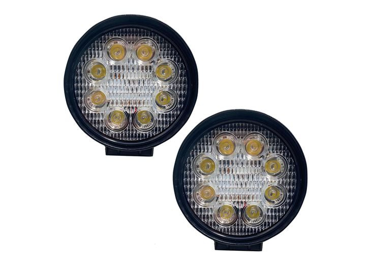 4IN ROUND HI-POWER LED 27W / 1755LM (PAIR)