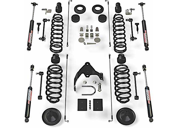 07-18 WRANGLER 4DR 4IN BASE LIFT KIT W/VSS 9550 SHOCKS
