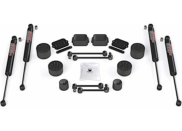 JLU 4-DOOR RUBICON: 2.5 PERFORMANCE SPACER LIFT KIT W/ 9550 VSS SHOCKS
