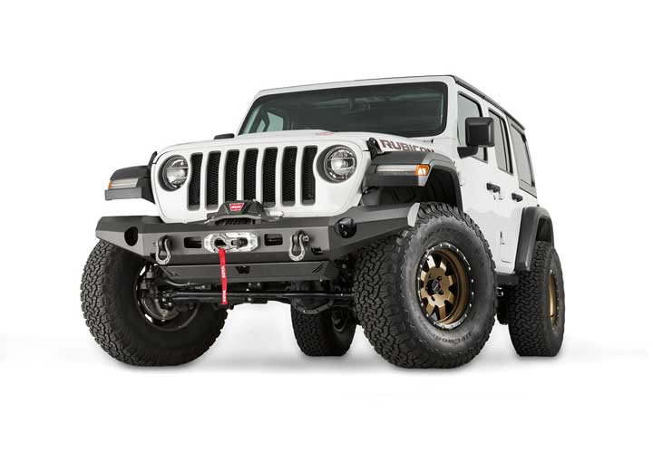 WINCH READY ELITE SERIES FULL WIDTH BUMPER FOR JEEP JL, RATED TO 12,000 LBS