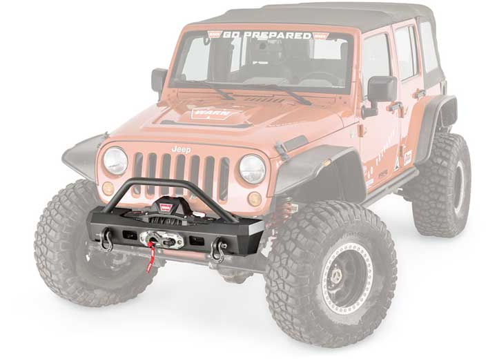 ELITE JK 07-18 STUBBY BUMPER W/TUBE