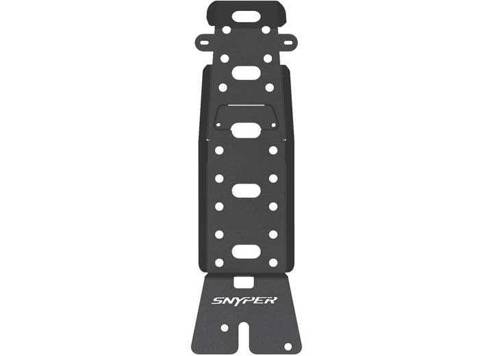 12-18 WRANGLER TEXTURED BLACK OIL PAN SKID PLATE