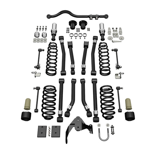 TeraFlex 3 in Alpine CT3 Short Arm Suspension System for Jeep Wrangler JK 2-Door (2007-2018)