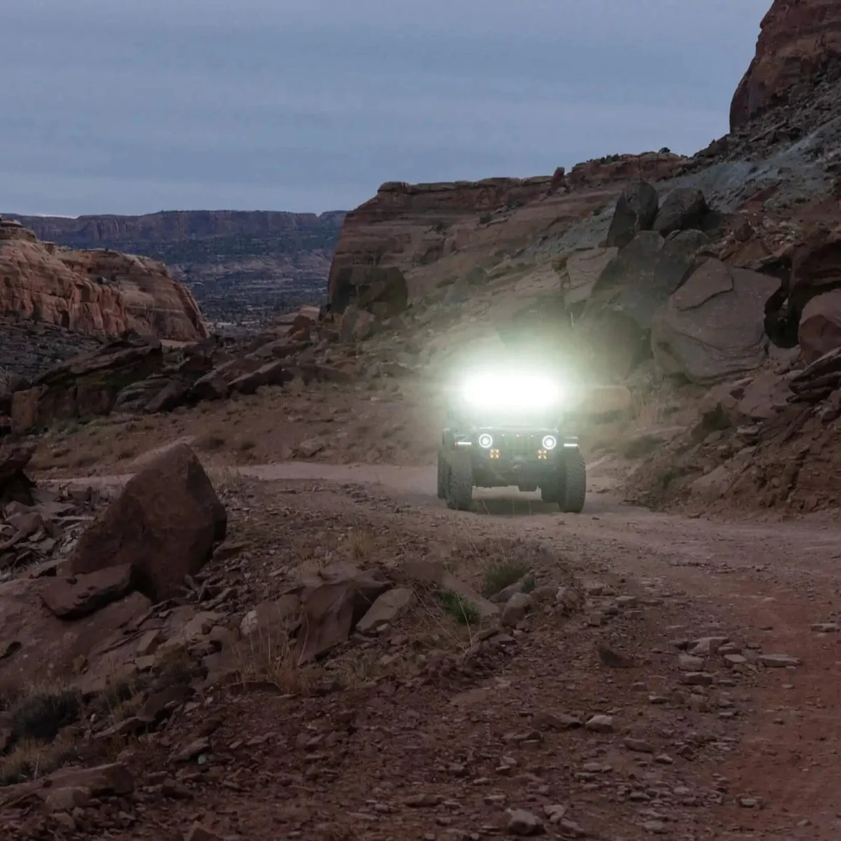 Oracle Lighting Integrated Windshield Roof LED Light Bar for Jeep Wrangler JL (2018+) and Gladiator JT