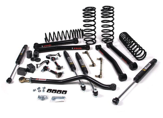 JKS J-Konnect 3.5" Lift Kit w/ FOX 2.0 Performance Series Shocks — Jeep Wrangler JL 4-Door (2018-2024)