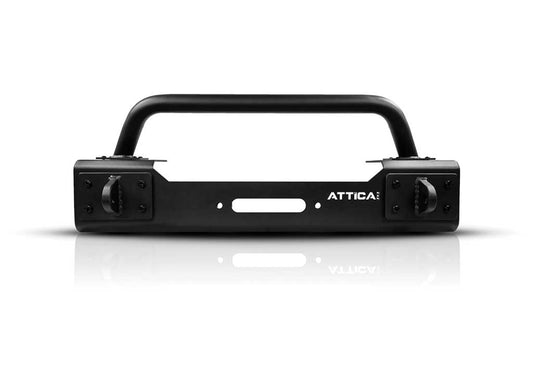 18-24 WRANGLER/20-24 GLADIATOR APEX SERIES STUBBY FRONT BUMPER-BLACK-POWDER COATED-STEEL