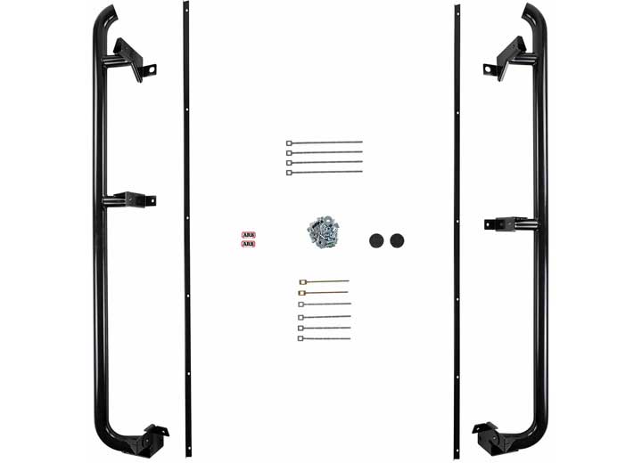 07-18 WRANGLER 4DR ROCK SLIDERS