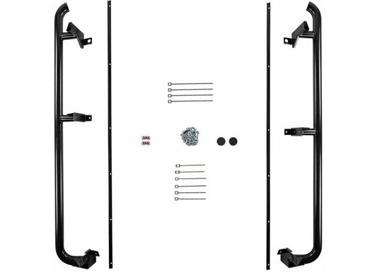07-18 WRANGLER 4DR ROCK SLIDERS