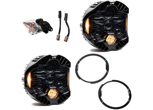 07-18 WRANGLER DOT LP6 HEADLIGHT KIT AMBER DRL