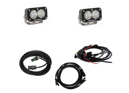 S2 SPORT DUAL REVERSE KIT-18-C JL W/OE RUBICON, SAHARA BUMPER(WIDE CORNERING;CLR