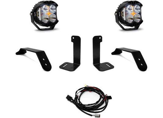LP4 PRO BUMPER KIT-20-C JT/18-C WRANGLER JL;W/OE STEEL BUMPER(DRIVING/COMBO;CLR;