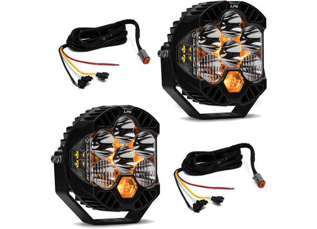 LP6 PRO BUMPER KIT-20-C JT/18-C JL;W/OE STEEL BUMPER(DRIVING/COMBO;CLEAR;UPFITTE