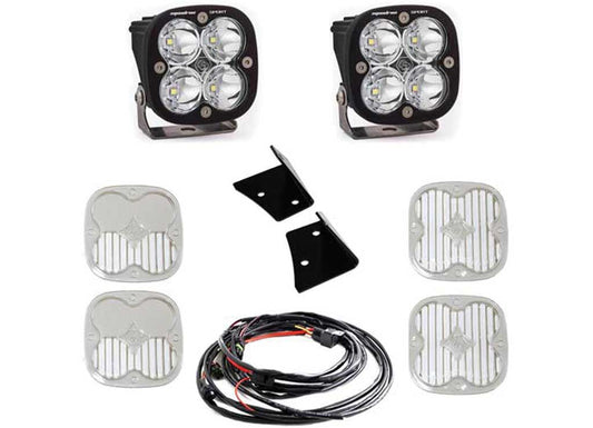 07-18 WRANGLER SQUADRON SPORT A-PILLAR KIT SPOT/CLEAR