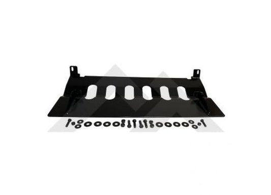 BLACK SEMI-GLOSS FRONT SKID PLATE FOR 10-18 JEEP JK WRANGLER