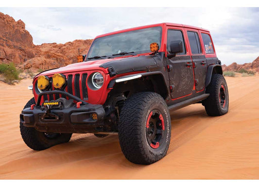 18-C WRANGLER 4DR TRAIL DEFENDER KIT BLACK