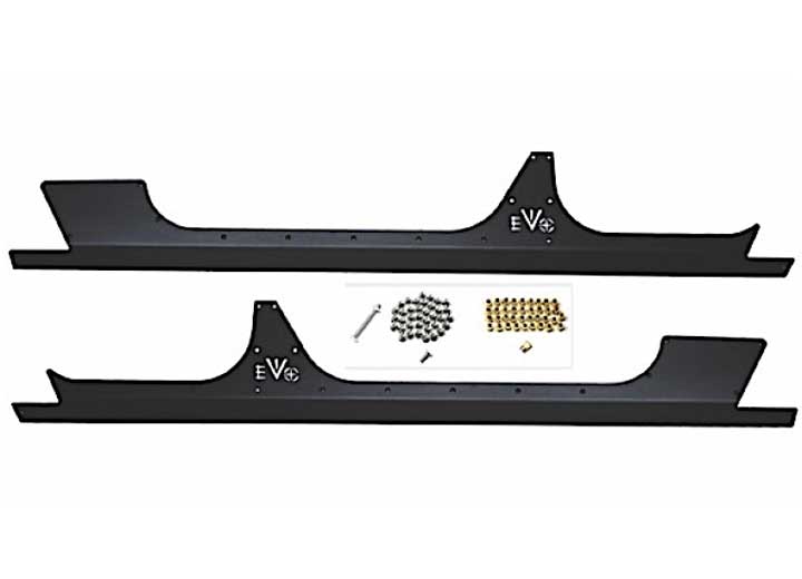 07-18 WRANGLER UNLIMITED ROCK SKINS IN BLACK POWDER COAT