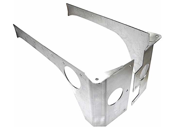 EVO REAR ROCKSKINS, ALUMINUM, JK