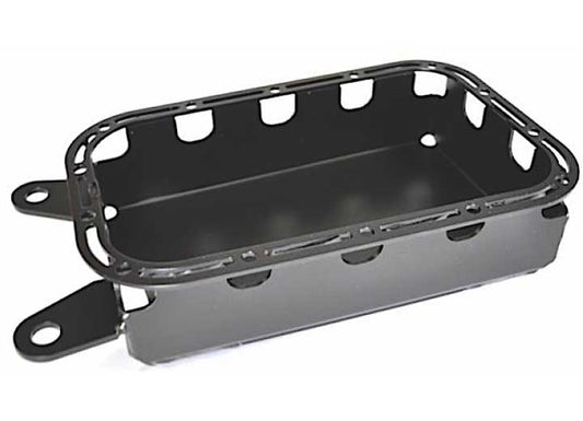 12-18 WRANGLER WITH 3.6L PENTASTAR V6 ENGINE PROTEK OIL PAN SKID PLATE BLACK POWDER COAT