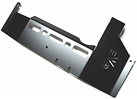 EVO 07+ TRANSCROSSMEMBER EXHAUST SKID, BLK