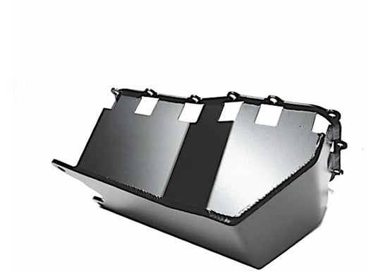EVO 2007-2011 JK 3.8L OIL PAN SKID, BLACK POWDERCOAT