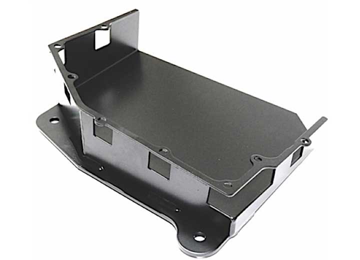 EVO 2007-2011 JK 3.8L TRANSMISSION SKID (AUTO), BLACK POWDERCOAT
