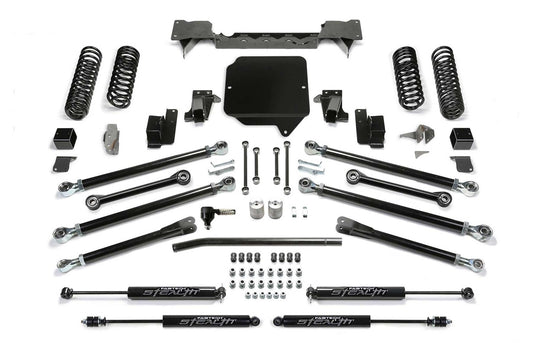 Fabtech 3 in Crawler Lift with Stealth Shocks for Jeep Wrangler JL Unlimited 4-Door (2018-2024)