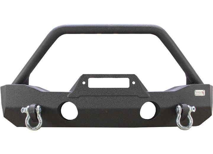 18-C WRANGLER/20-C GLADIATOR MAKO FRONT BUMPER BLACK TEXTURED POWDER COAT STEEL