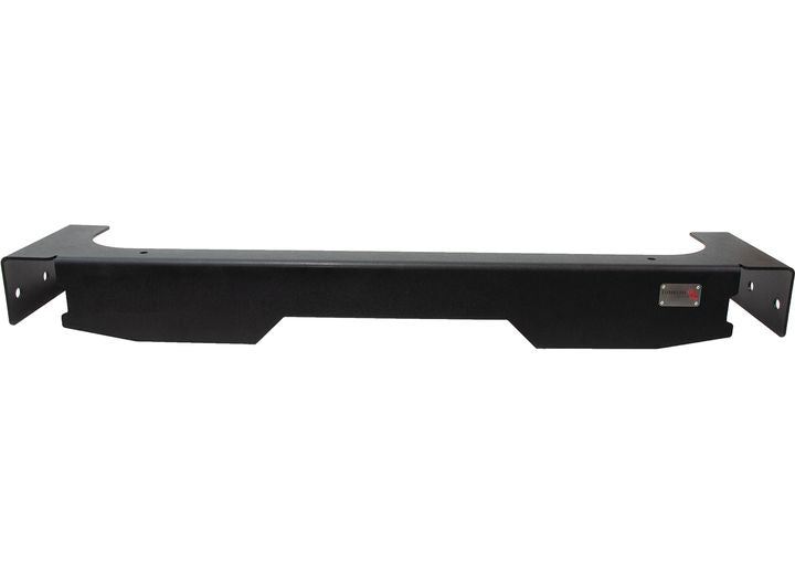 07-18 WRANGLER REAR BUMPER DELETE BLACK POWDER COAT STEEL