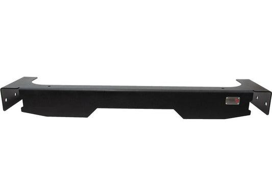 07-18 WRANGLER REAR BUMPER DELETE BLACK POWDER COAT STEEL
