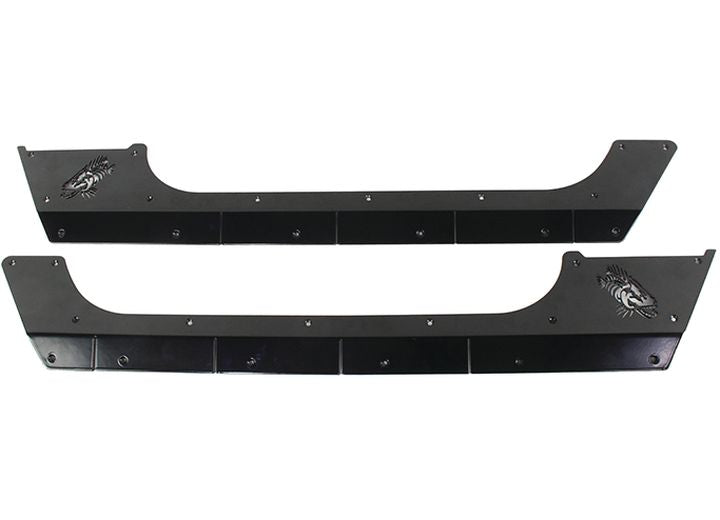 2007-2018 WRANGLER FISHBONE JK SCALE ARMOR (2 DOOR) BLACK POWDER COATED
