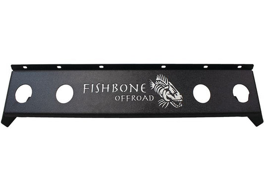 18-C WRANGLER/20-C GLADIATOR MAKO FRONT BUMPER SKID PLATE BLACK POWDER COATED STEEL