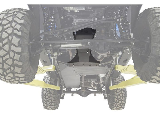 07-18 JEEP JK UNLIMITED TRANSMISSION & OIL PAN SKIDPLATE MATTE BLACK