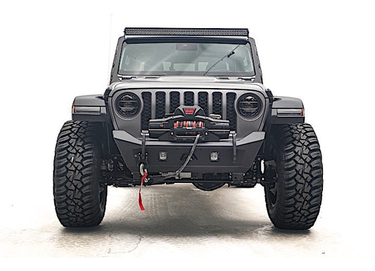 18-C WRANGLER JL/20-C GLADIATOR FRONT STUBBY BUMPER W/NO GUARD