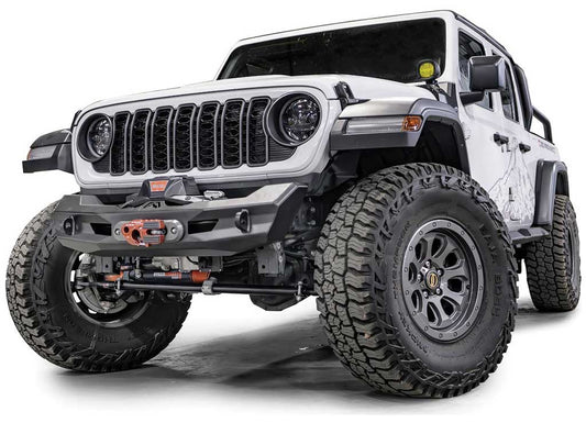 18-C WRANGLER JL/JT PREMIUM FRONT GHOST STUBBY BUMPER W/NO GUARD MATTE