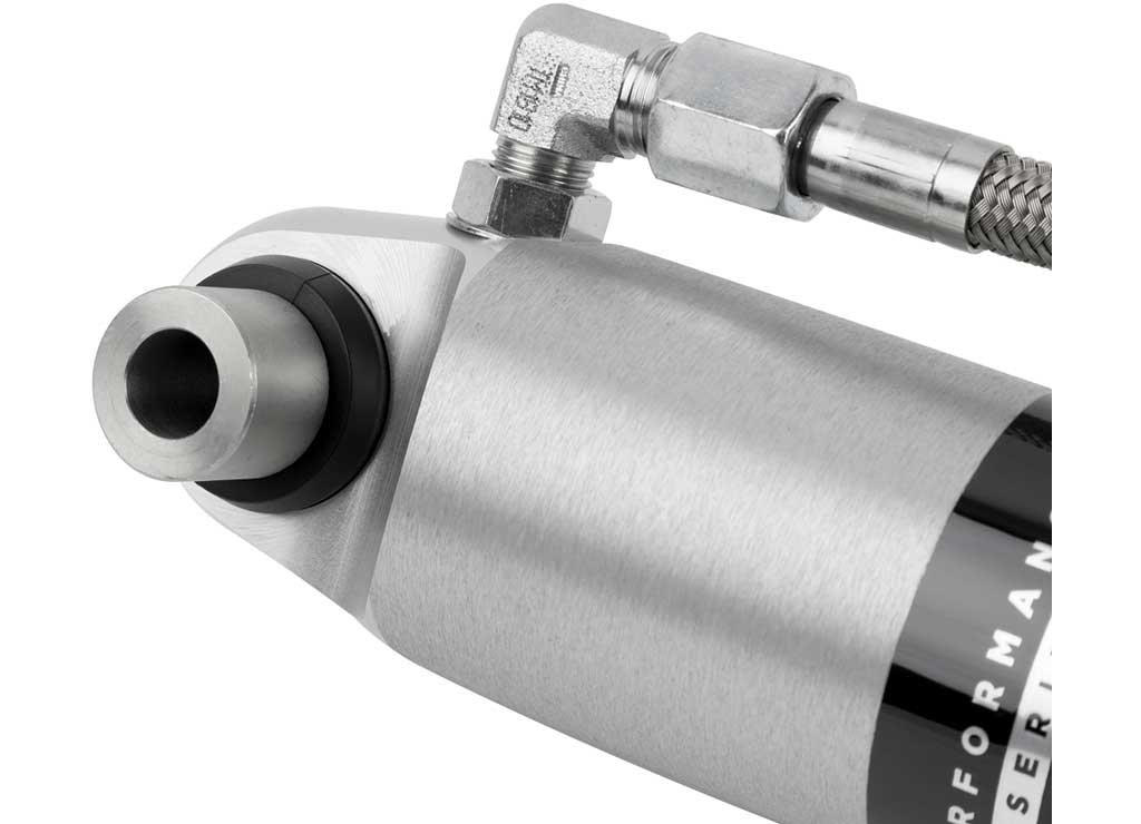 18-C WRANGLER JL REAR, PS, 2.0, R/R, 13.2IN, 4.5-6IN LIFT SHOCKS 2.0 PEFORMANCE BRUSHED ALUMINUM