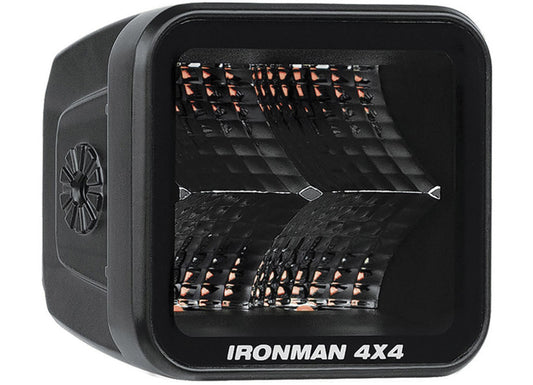 2.8IN-20W LED CUBE LIGHT, FLOOD BEAM-RED