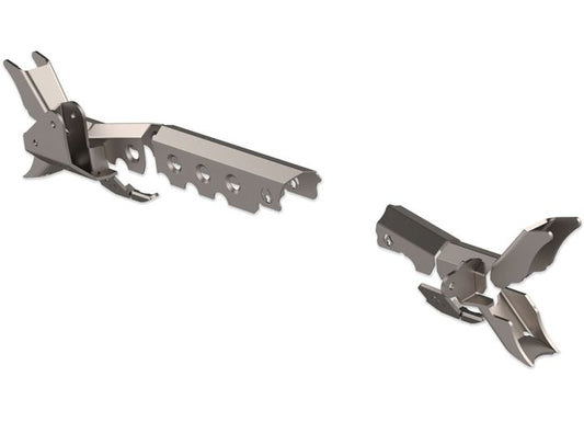 JK APEX FRONT AXLE ARMOR KIT D30 - RAISED TRACBAR