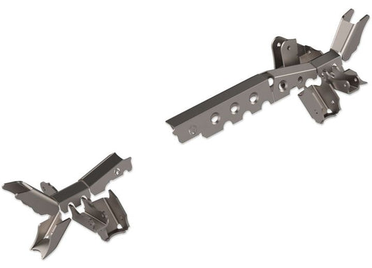 JK APEX FRONT AXLE ULTIMATE ARMOR KIT D30 - RAISED TRACBAR