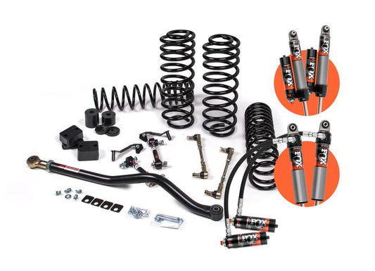 18-C JEEP WRANGLER JL J-VENTURE 3.5IN 4DR W/FOX 2.5 PERFORMANCE ELITE SERIES SHOCKS,