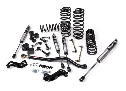 18-C JEEP WRANGLER JL J-KONTROL 2.5IN 4DR W/FOX 2.0 PERFORMANCE SERIES SHOCKS, STD RATE COILS